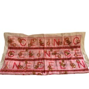 0278 Celine Pink Scarf